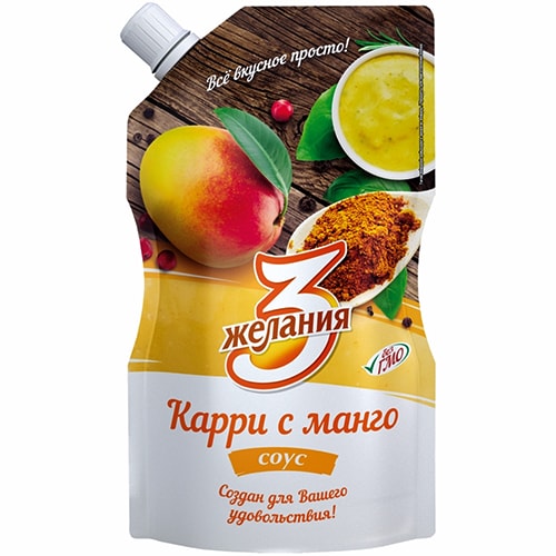 Соус Карри с манго 250 гр.